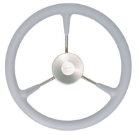 VETUS steering wheel (380 mm - 15") with PU-foam layer grey