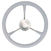 VETUS steering wheel (380 mm - 15") with PU-foam layer grey