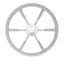 VETUS steering wheel (450 mm - 17") with PU-foam layer grey