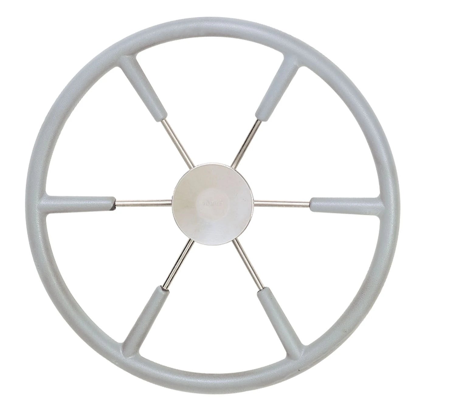 VETUS steering wheel (550 mm - 21") with PU-foam layer grey