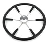 VETUS steering wheel (550 mm - 21") with PU-foam layer black