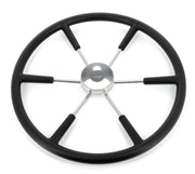 VETUS steering wheel (550 mm - 21") with PU-foam layer black