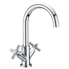 AG Westley (Maverick) Cross Head Kitchen Mixer Tap Chrome