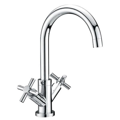 AG Westley (Maverick) Cross Head Kitchen Mixer Tap Chrome