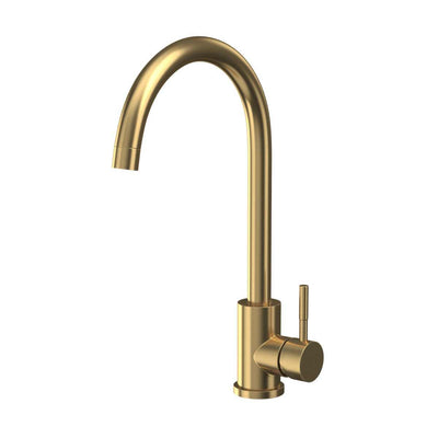 AG Manhattan Kitchen Tap in Brushed Brass