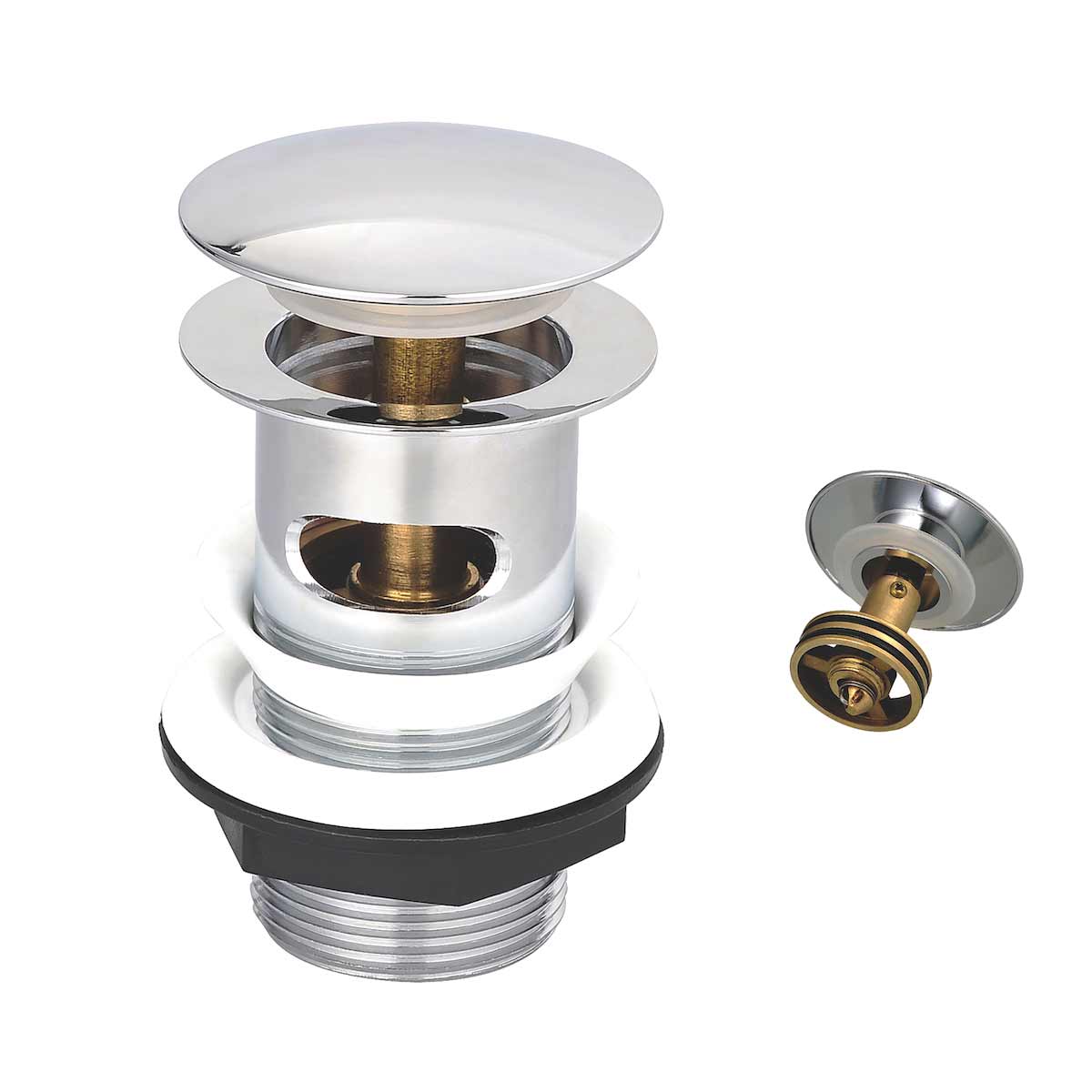 AG Round Dome Slotted Sprung Basin Waste (Easy Clean)