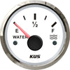 KUS Water Level Gauge with Stainless Bezel (White / Euro Resistance)