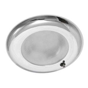 AAA 8-28V Chrome Flush Mount Warm White LED Downlight 77mm Diameter
