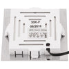 AAA LED Square Downlight Chrome Warm White (Recess Mount)