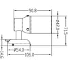 AAA 8-30V Stainless Steel Warm White Single Wall LED Light