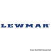 Simple sheave for deck organizer for Lewmar