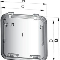 VETUS Libero escape hatch (LIB6255L)