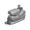 VETUS waterlock for long exhaust systems, type LSG, 75mm