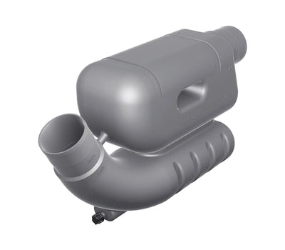 VETUS waterlock for long exhaust systems, type LSL, 90mm