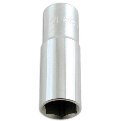 Laser Tools 19mm Single Hex Socket Bit with 1/2