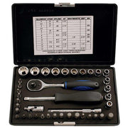 Laser Tools Alldrive Socket and Bit Set 1/4" Drive (40-Piece) LT-3568 3568