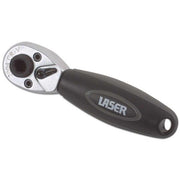 Laser Tools Stubby Ratchet and Bit Driver 1/4" Drive LT-3723 3723