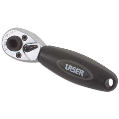 Laser Tools Stubby Ratchet and Bit Driver 1/4