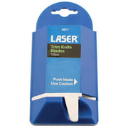 Laser Tools Trim Knife Blades and Dispenser (Pack of 100) LT-5677 5677