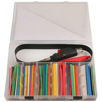 Laser Tools Torch with Heat Shrink Tubing Set (162-Piece) LT-6076 6076