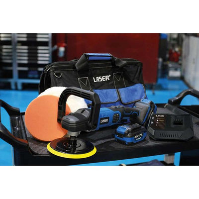 Laser Tools Cordless Polisher 20V Kit (UK Plug) LT-68073 68073