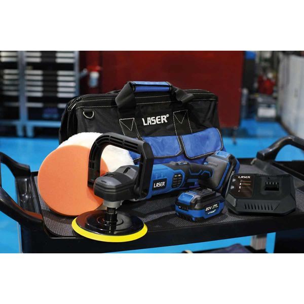 Laser Tools Cordless Polisher 20V Kit (UK Plug) LT-68073 68073