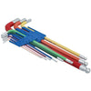 Laser Tools Colour Coded Hex Key Set with Ball End 9-Piece (1.5-10mm) LT-7869 7869