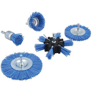 Laser Tools Nylon Abrasive Filament Brush Set (5-Pieces) LT-8133 8133