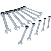 Laser Tools Ratchet Ring Combination Spanner Set 12-Piece (8mm - 19mm) LT-8511 8511