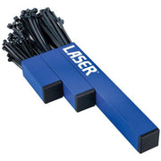 Laser Tools Magnetic Cable Tie Holder with Cable Ties (200-Piece)