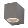 Fleet LED GU10 Square Downlight Anthracite (1 Bulb)
