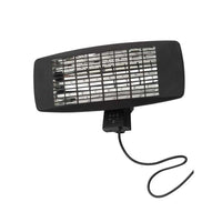 Blaze Wall Mounted Outdoor Heater Black Variable Watt