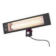 Blaze Wall Mounted Outdoor Heater Black 1800W