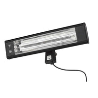 Blaze Wall Mounted Outdoor Heater Black 1800W