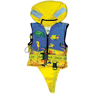 Lalizas Chico Foam Lifejacket 100N ISO Child 15-30kg Yellow/Blue