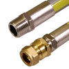 Clessinox Stainless Hose Assembly Kit 1.2 Metre