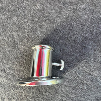 ANGLED STAINLESS STEEL SOCKET FOR FLAGSTAFF 25mm WITH SCREW LOCK