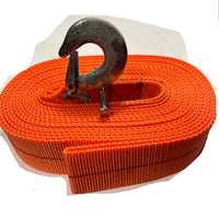 TRAILER WINCH STRAP  7.5M  5 CM WIDE CW  FIXING BOLT