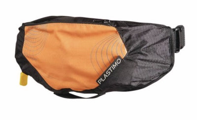 LIFEJACKET MANUAL INFLATABLE  PILOT POCKET ORANGE- BUM BAG- SCULLING & ROWING