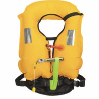 LIFEJACKET MANUAL INFLATABLE  PILOT POCKET ORANGE- BUM BAG- SCULLING & ROWING