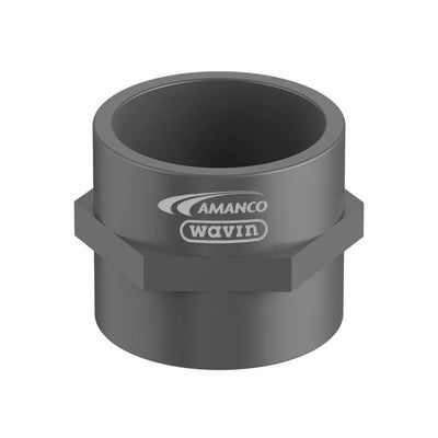 Osma Roundline Pipe Shoe 68mm Anthracite Grey