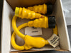 Y Adapter, 50A 125/250V Male To (2) 50A 125V Females