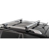 Menabo Jackson Silver Raised Rail Roof Bars (90kg Max.)