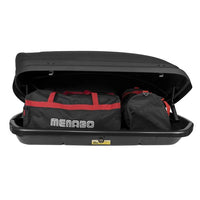 Menabo Mania 400 Litre Black Roof Box (75kg Max.)