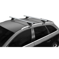 Menabo Leopard Silver L Duo Rail Roof Bars (75g Max.)