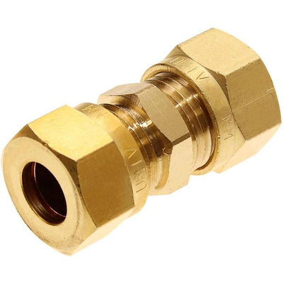 AG Compression Straight Coupling (15mm to 15mm Compression) MC215 M9/15W