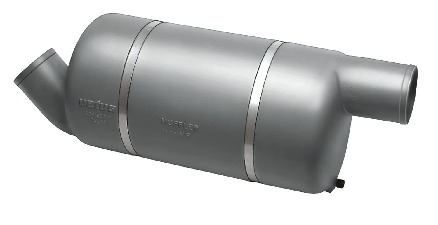 VETUS muffler type MF, 90mm, for high-performance craft