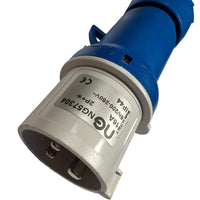 MALE Socket Coupler Plug 16 A  240v  IP44