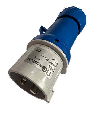MALE Socket Coupler Plug 16 A  240v  IP44