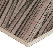 Zebrano Double Sided Furniture Board 2500 x 1220 x 15mm (3 Pack)